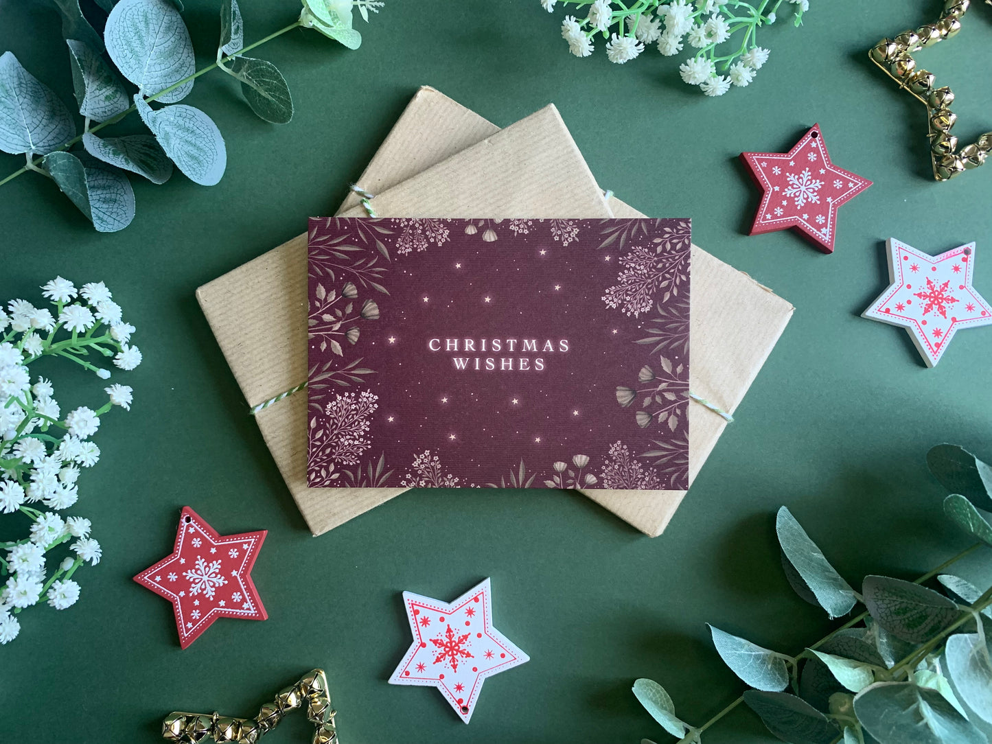 Classic Christmas Postcard Set