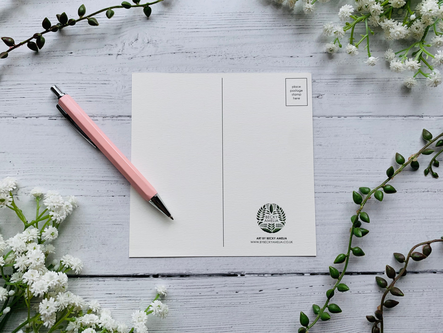 Botanical Circles Postcard Set