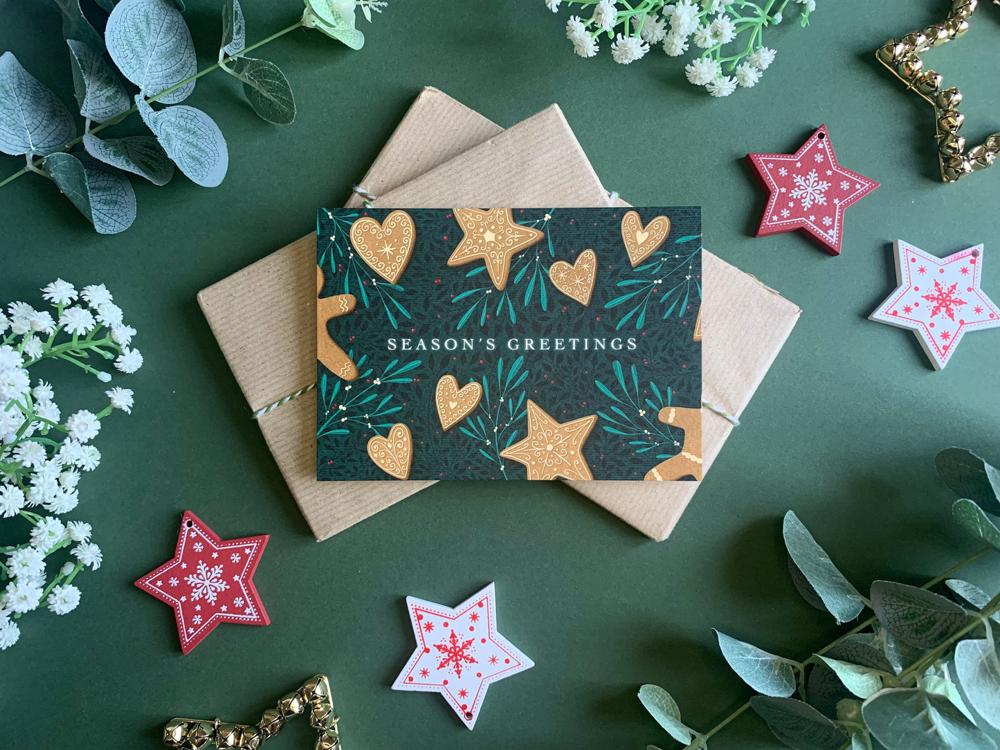 Classic Christmas Postcard Set