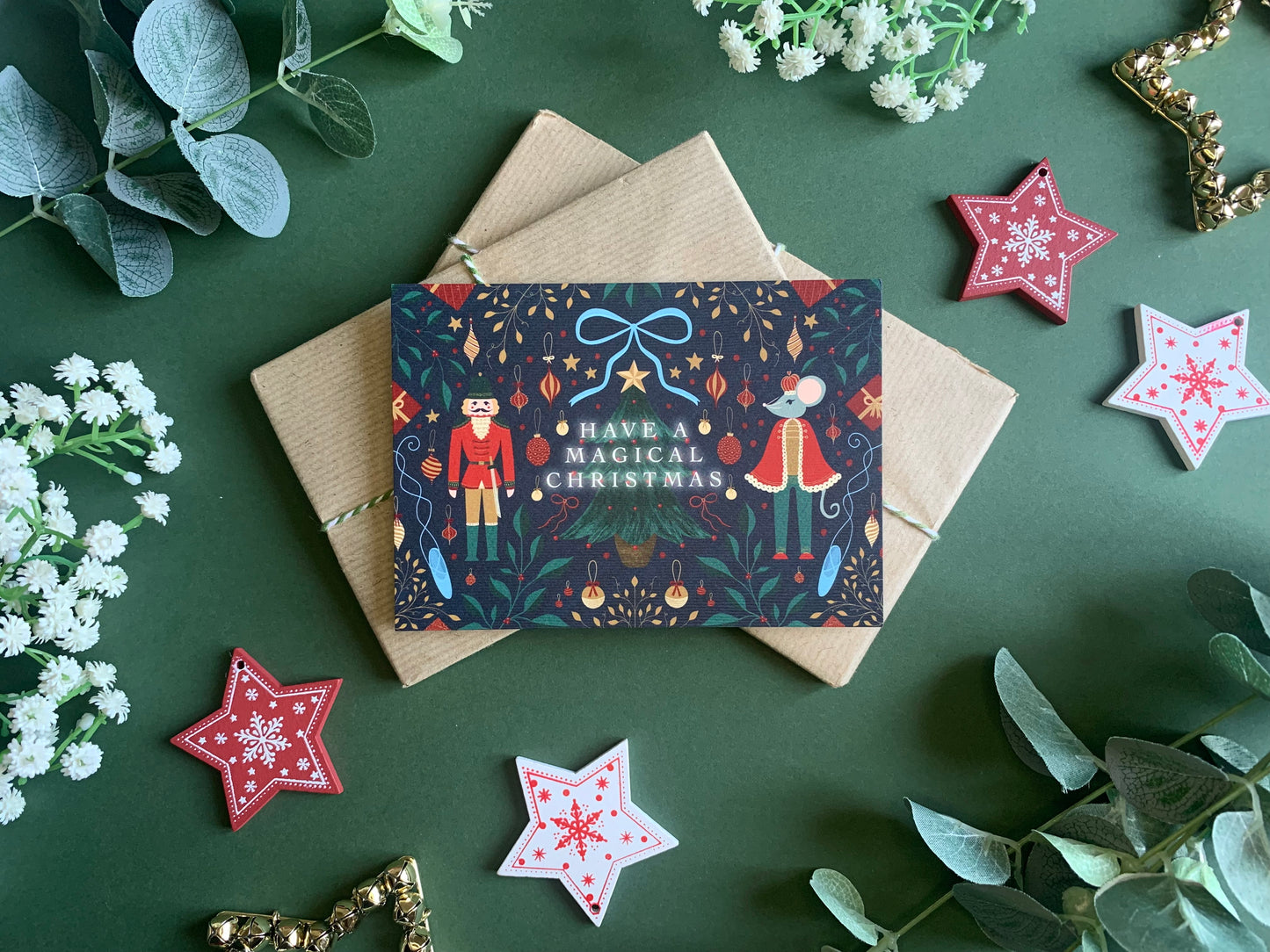 Classic Christmas Postcard Set