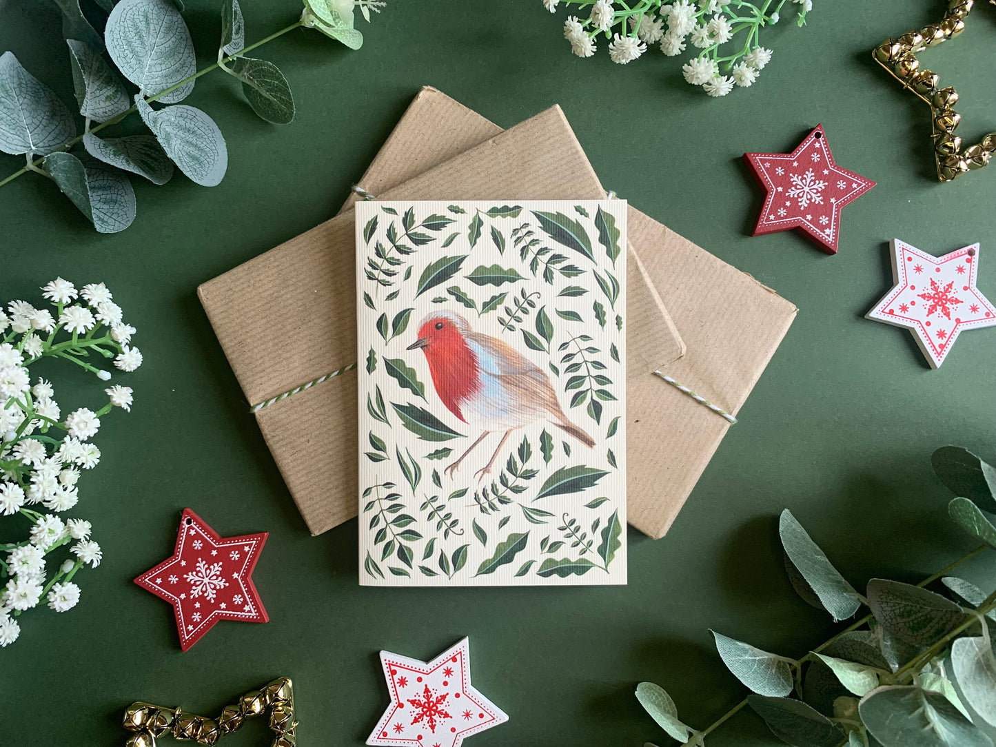 Christmas Botanicals Postcard Set