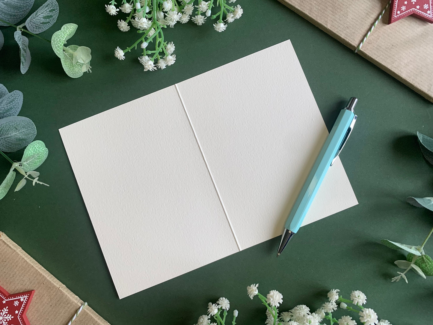 Xmas Pudding Christmas Card