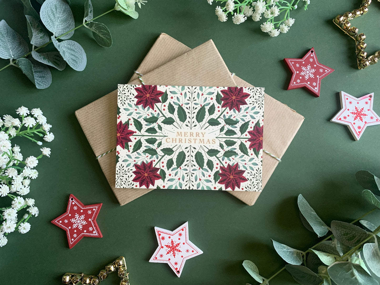 Classic Christmas Postcard Set