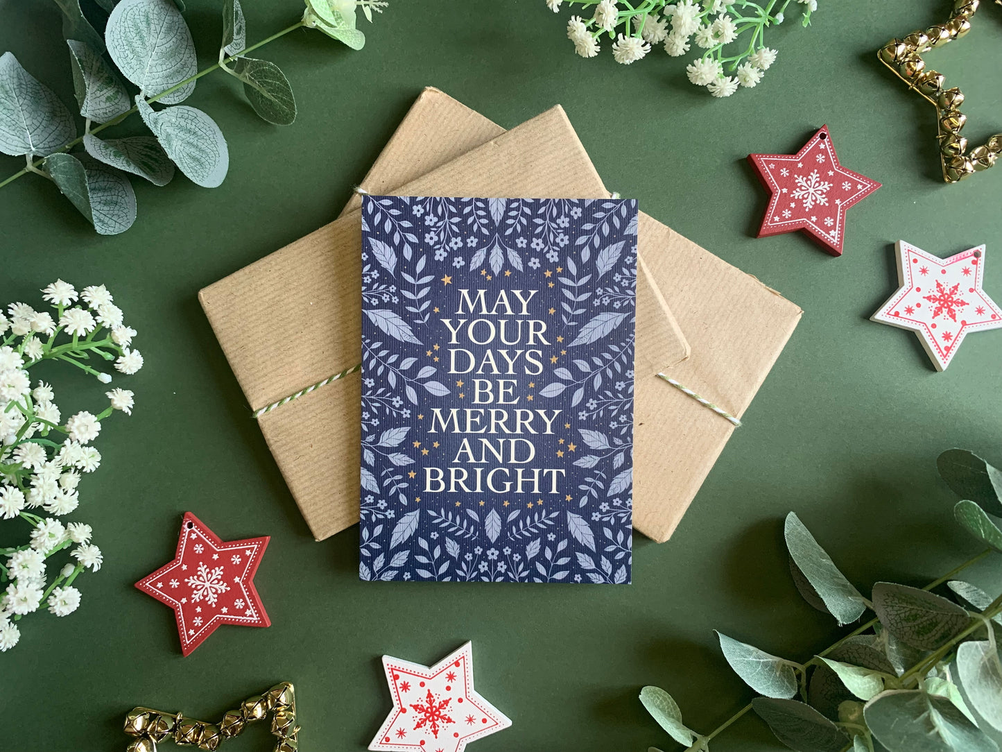Merry & Bright Christmas Card