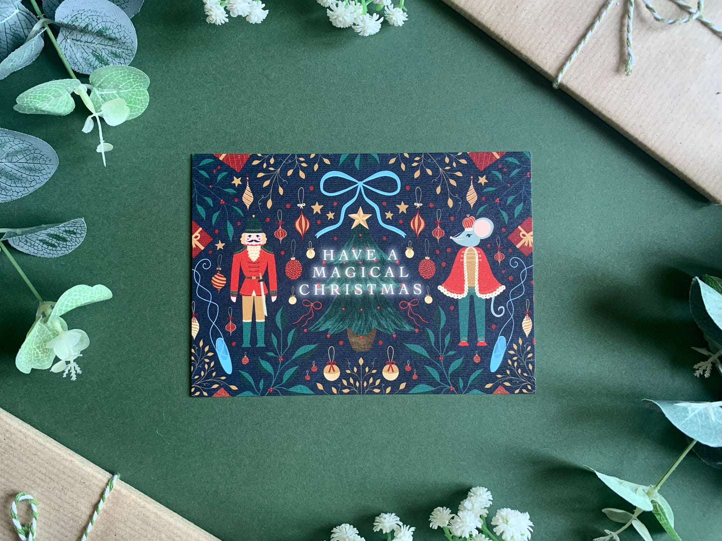 Nutcracker Christmas Card