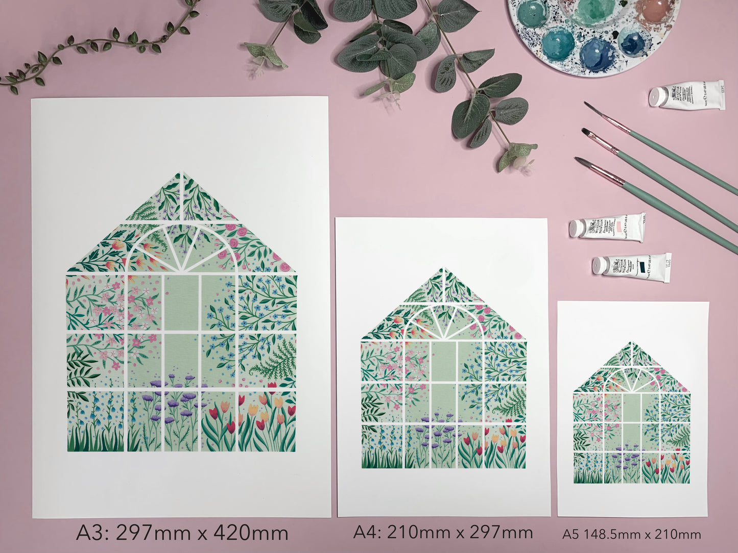 Greenhouse Art Print