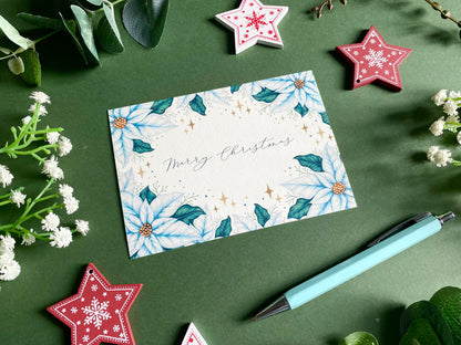 Classic White Christmas Notecard Set