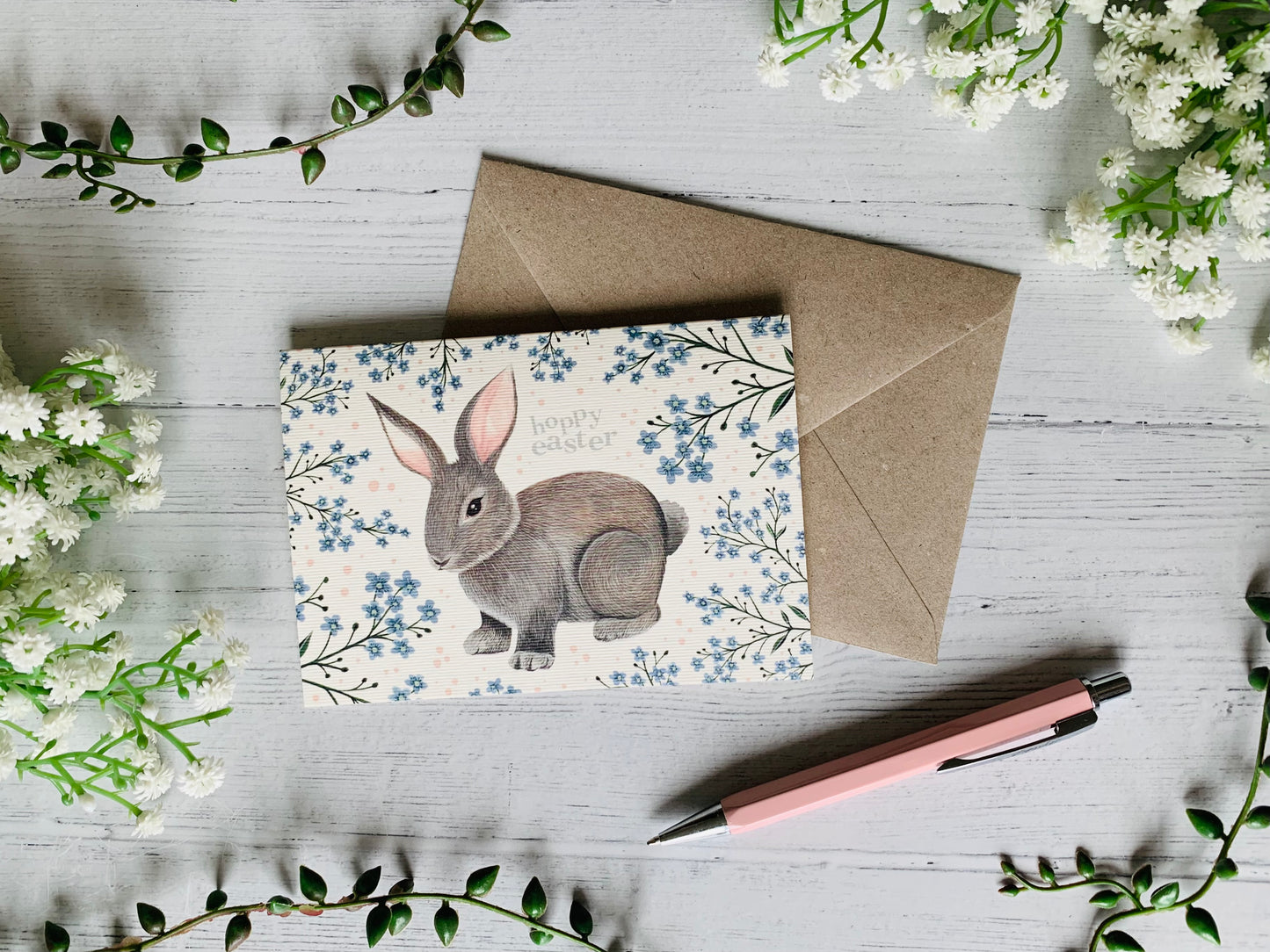 Set of 5 Hoppy Easter Cards