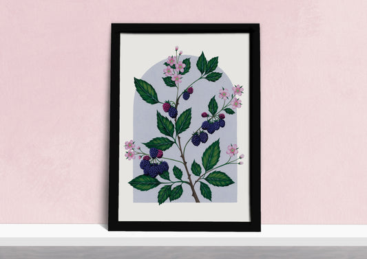 Blackberries Art Print