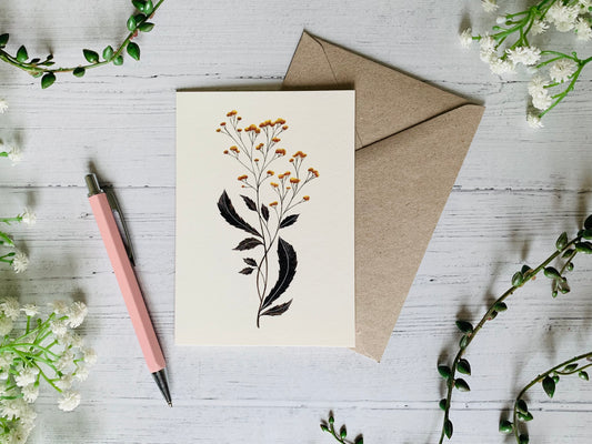 Yarrow Greeting Card