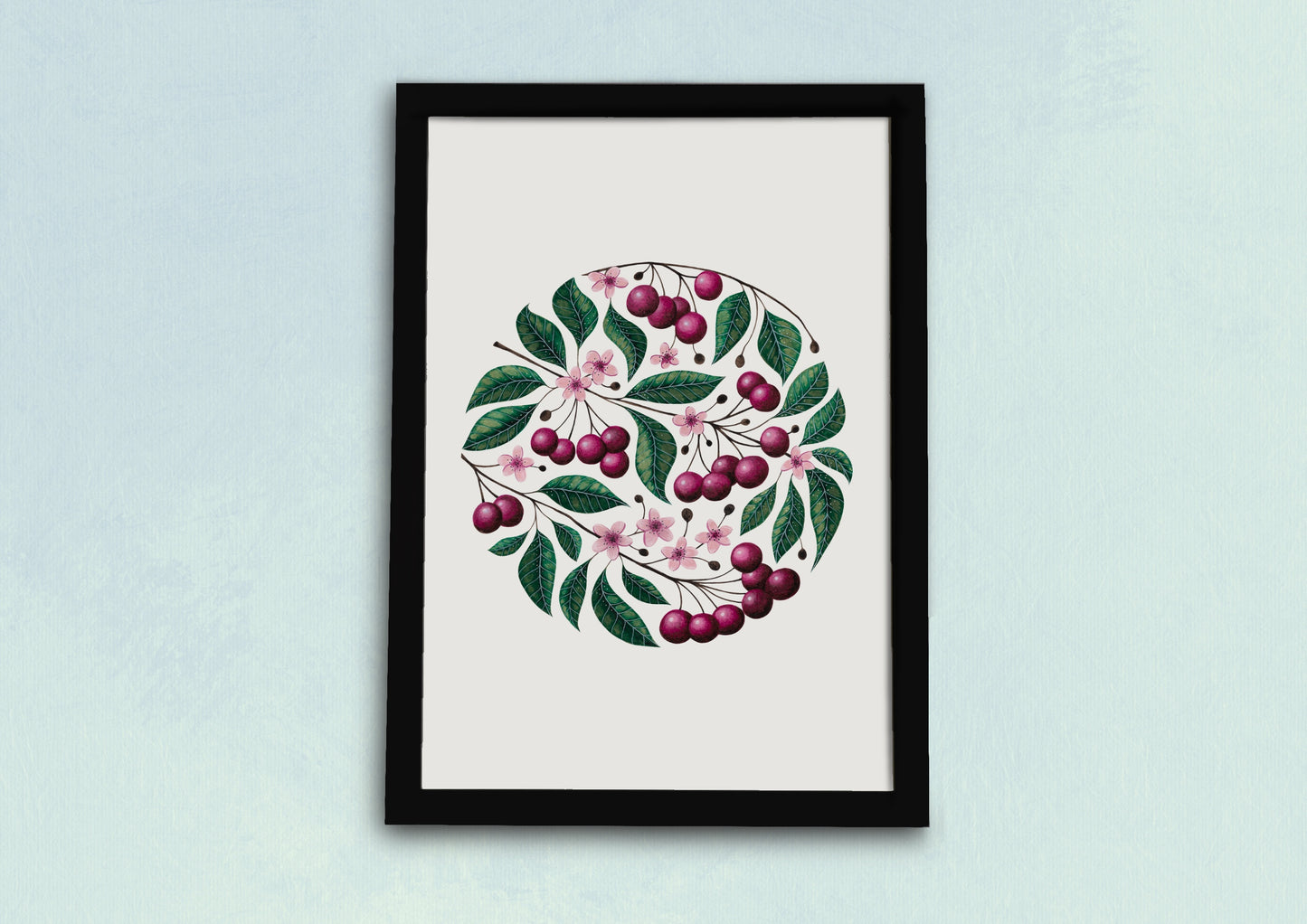 Cherry Tree Art Print