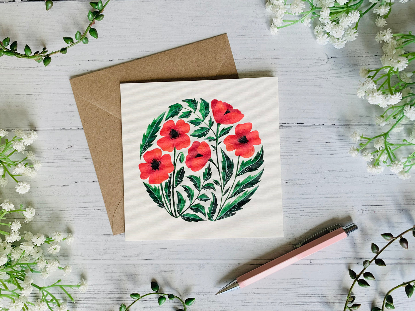 Botanical Greeting Card Set