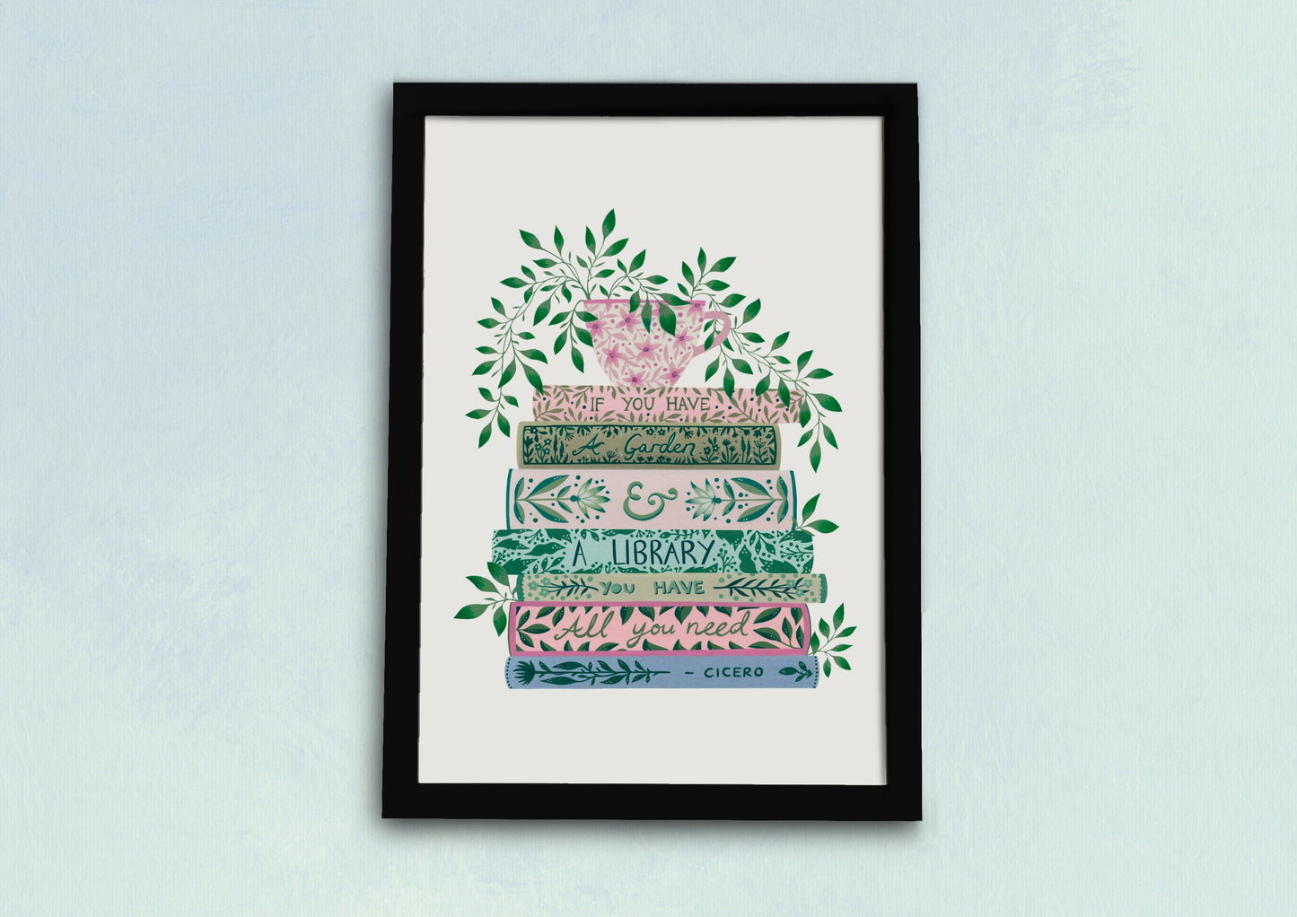 Book Lovers Art Print