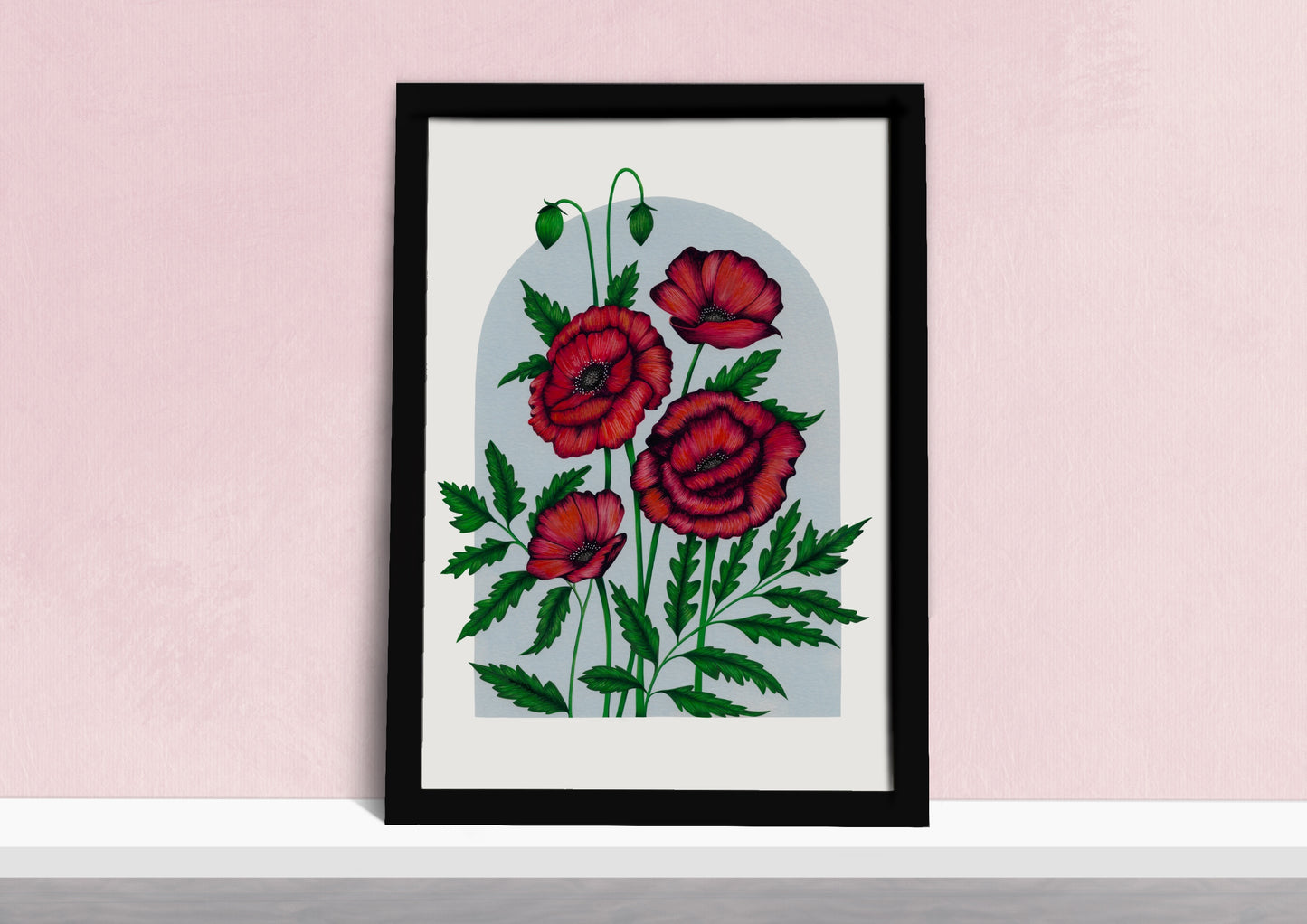 Poppies Art Print