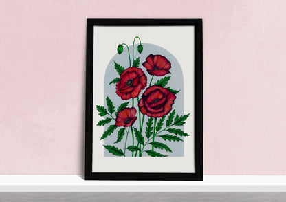 Poppies Art Print