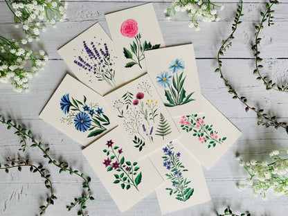 Wildflowers Greeting Card Set