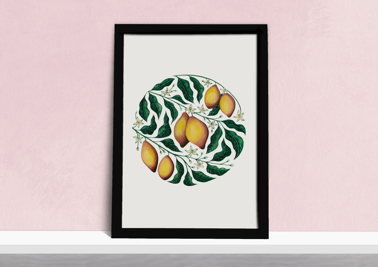 Lemon Tree Art Print