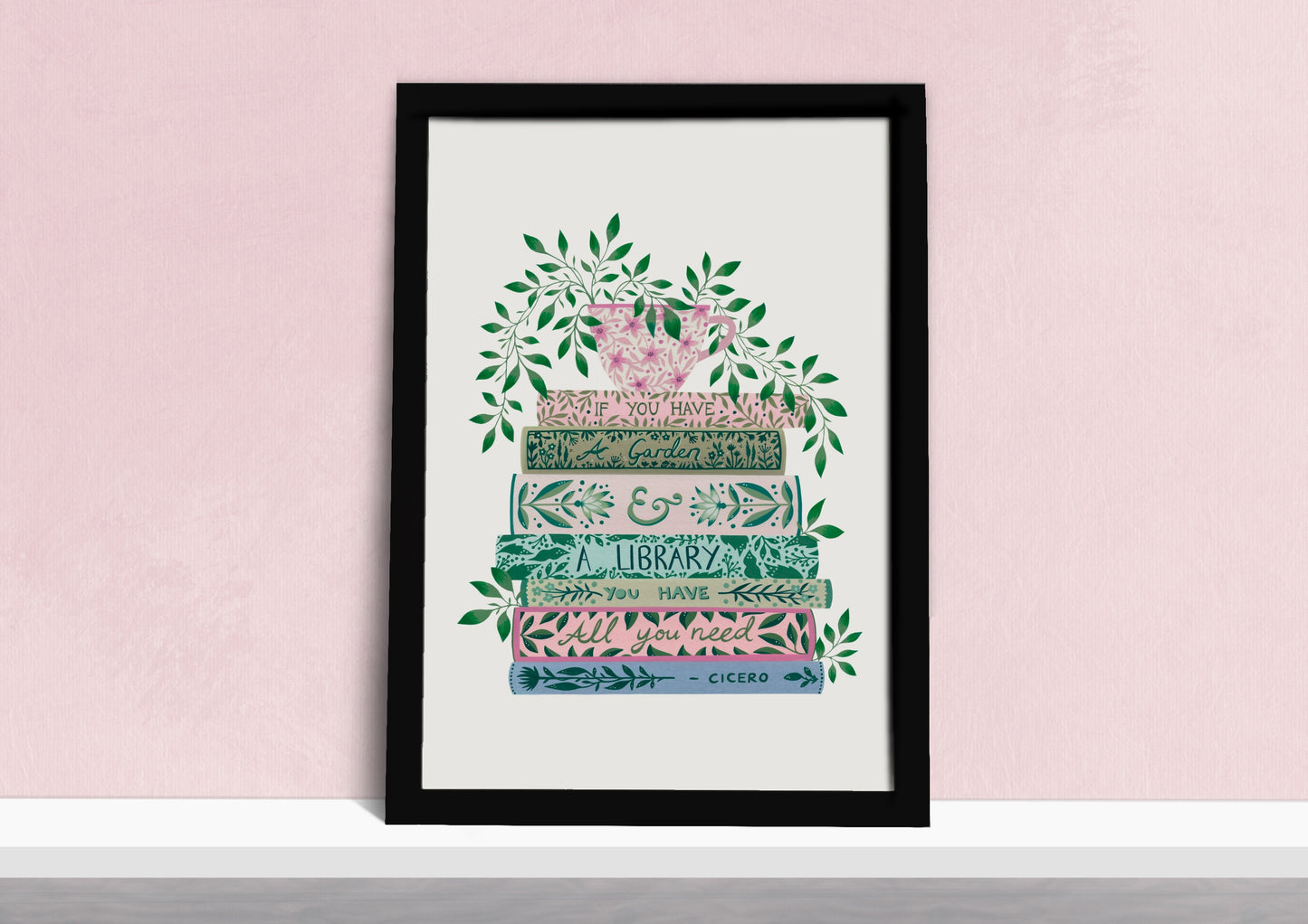 Book Lovers Art Print