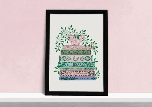 Book Lovers Art Print