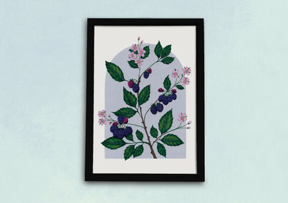 Blackberries Art Print