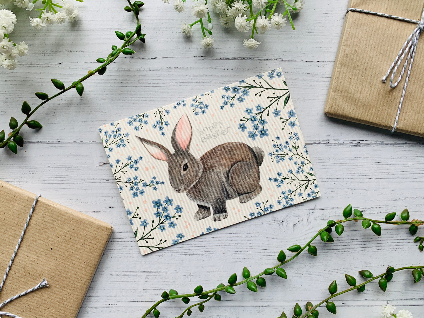 Set of 5 Hoppy Easter Cards