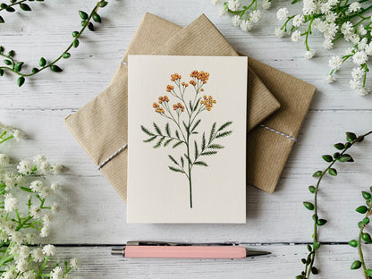 Tansy Greeting Card