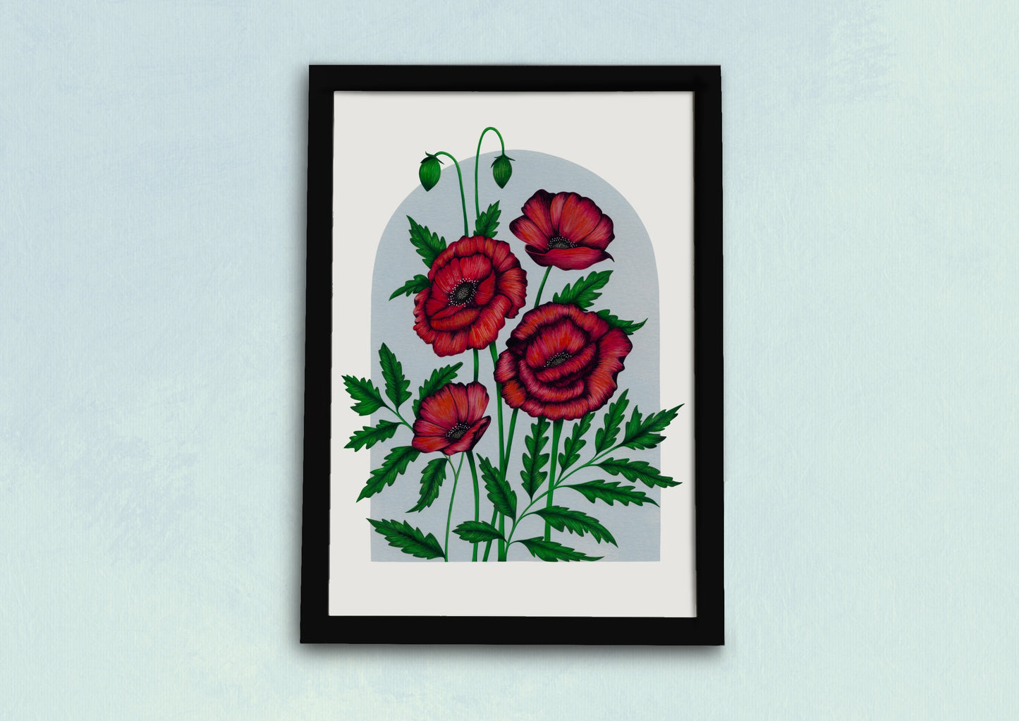 Poppies Art Print